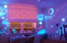 Glowing paints in the nursery