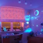 Glowing paints in the nursery