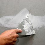 Plaster based putty