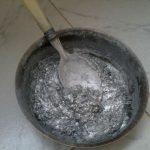 Preparation of aluminum powder paint