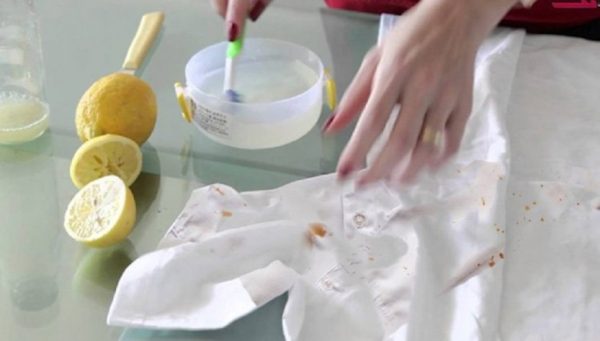 Enlever les taches de rouille avec du citron