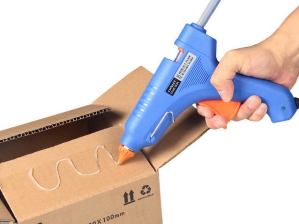 Sticking with a heat gun