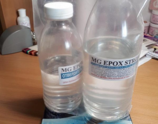 MG Epox Strong is suitable for pouring jewelry