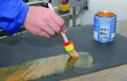 Metal rubber glue