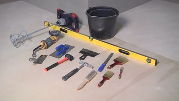 Tools for laying decorative stone