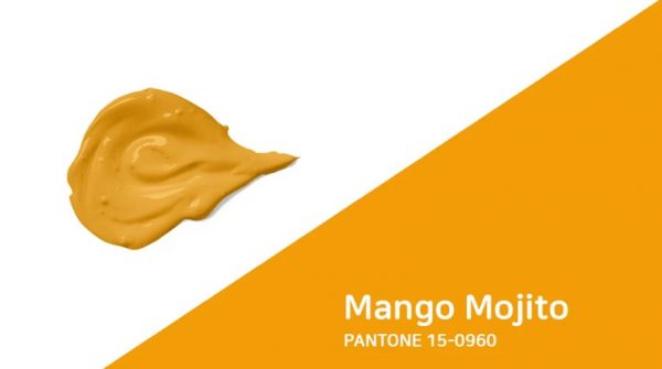 Yellow Orange Mango Mojito