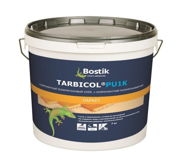 Composition de polyuréthane pour la pose de parquet