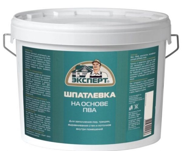 PVA-based putty