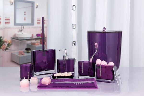 Purple accessories