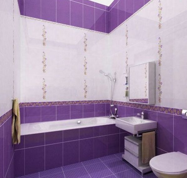 Violet is not recommended for use in small rooms.