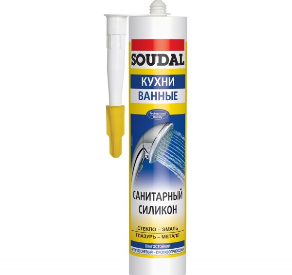 Mastic silicone Soudal