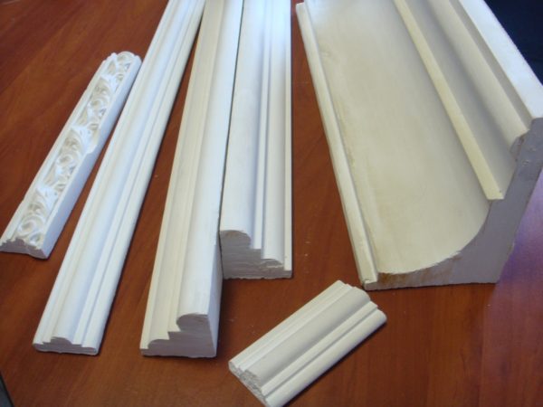 Types de baguettes de plafond