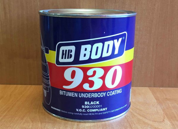 HB BODY 930 berdasarkan bitumen