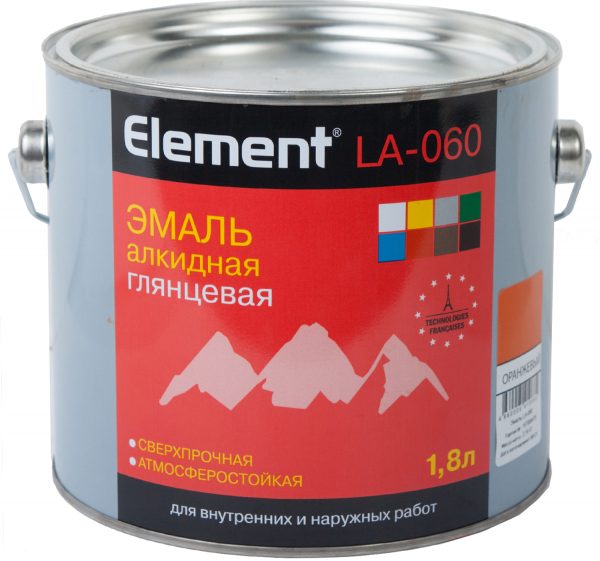 Weatherproof alkyd enamel