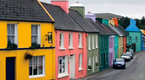 Multi-colored facades