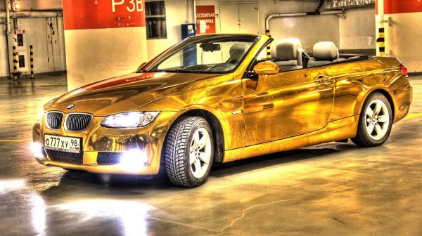 Golden BMW