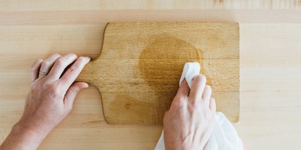 Cutting board impregnation