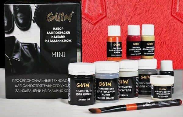 Guin leather paints