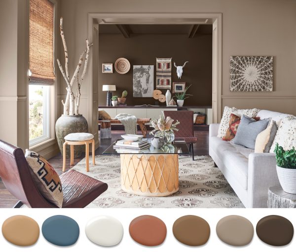 Accurate definition of colors is necessary when developing interior design