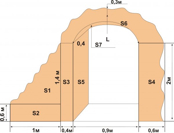 Doorway lining diagram