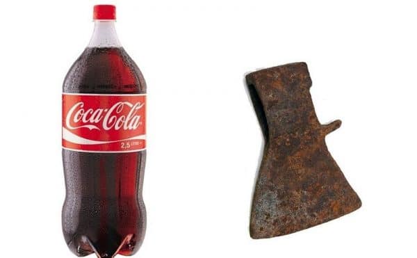 Coca-Cola and ax head