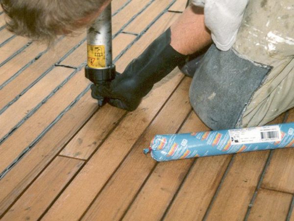 Sicaflex is suitable for filling waterproof seams