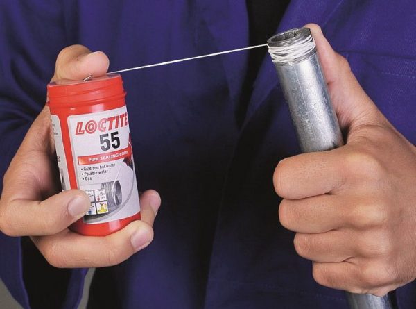 Filetage d'étanchéité Loctite 55