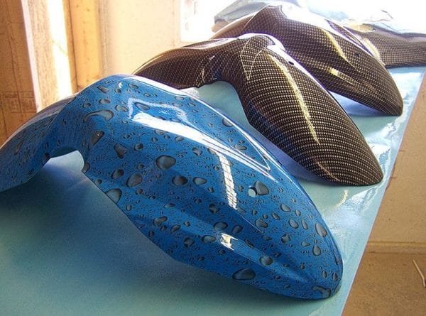 Hydrographic printing on car parts