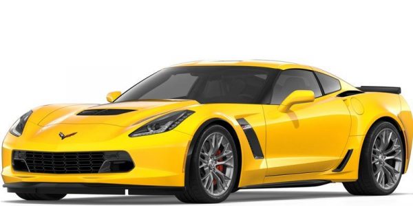 Chevrolet Corvette jaune