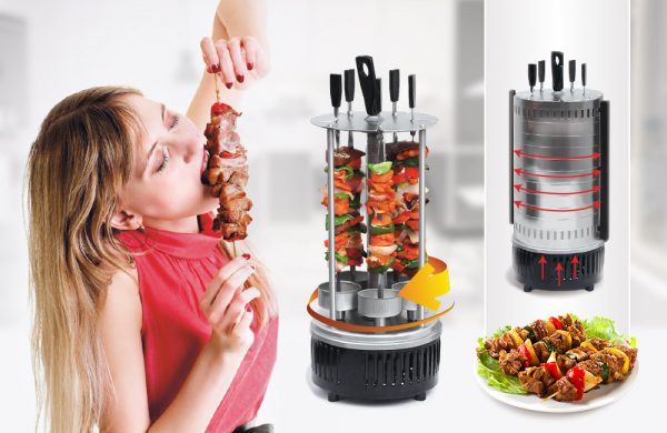 Brochette électrique à usage domestique