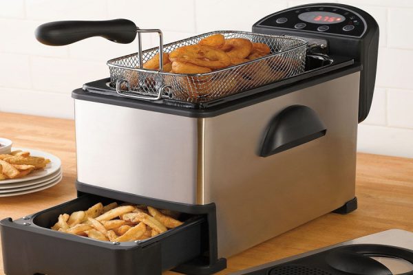 Deep fryer for cooking french fries and other dishes