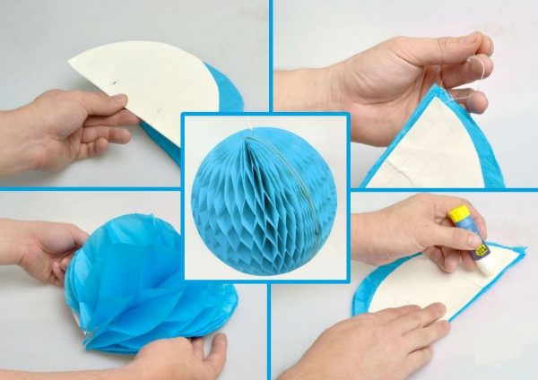 Corrugated ball making