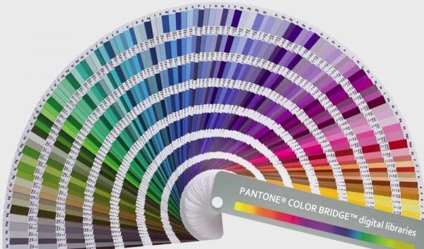 Palet warna Pantone