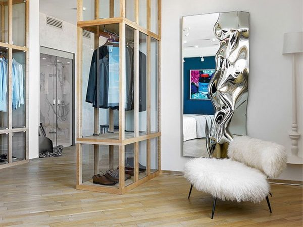 Miroir de vestiaire Fiam original