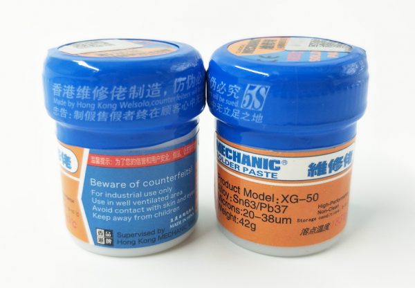 Solder Paste Sn63 / Pb37 XG-50