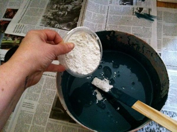 DIY Venetian stucco preparation