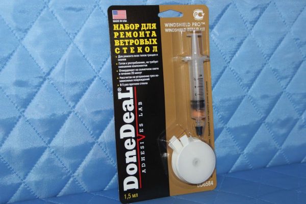 Repair kit for windshield Done Deal DD6584