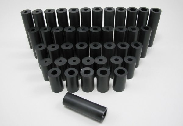 Boron carbide nozzles