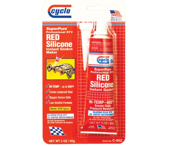 Composition of Cyclo RTV Silicone Gasket Sealer Red C952