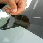 Crack seal on the windshield