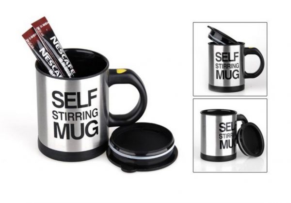 Mug pengadun automatik keluli tahan karat