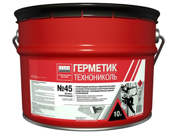 Mastic en caoutchouc butyle Technonikol