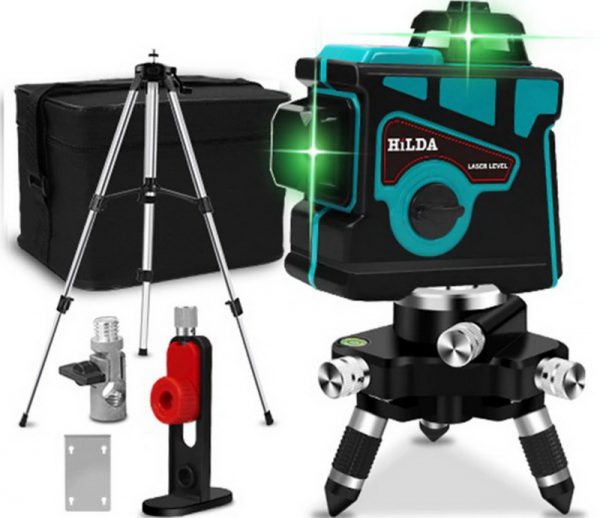 Tự cấp độ 3D với 12 dòng HILDA