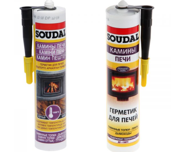 High temperature sealant for stoves and fireplaces