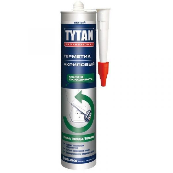 Sealant Acrylic Silicone Titanium