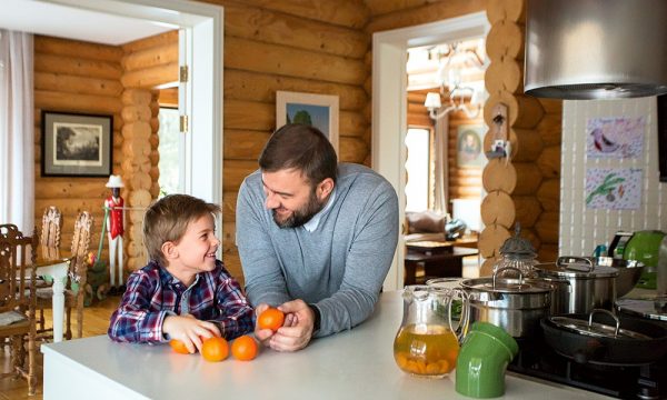 La cuisine est équipée d'appareils modernes