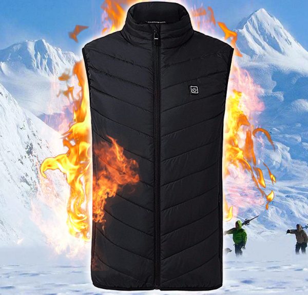 Gilet homme avec chauffage électrique