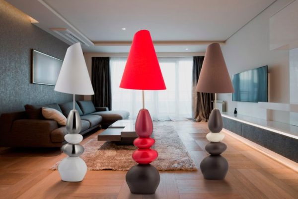 Designer floor lamps