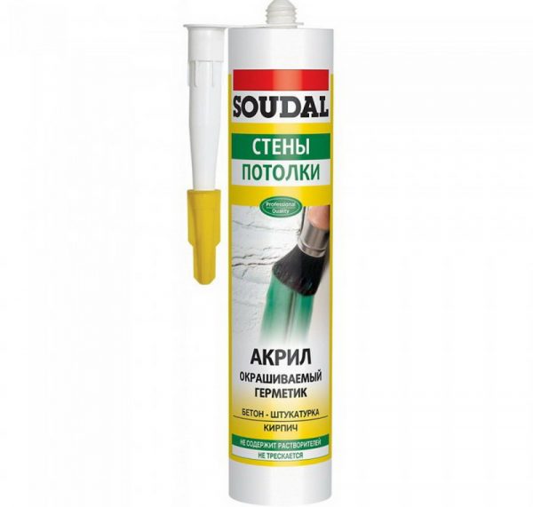 Soudal Sprayable Sealant for Concrete and Brick