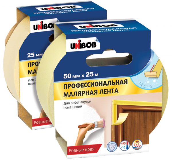 Професионална лента за маскиране Unibob